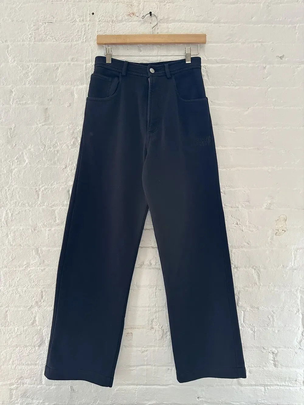 Maison Margiela Wide Leg 5 Pocket Lounge Trousers